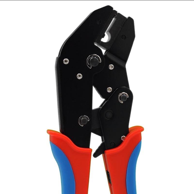 FD10020FL - Non Insulated Flag Terminal Crimping Tool - 6 AWG