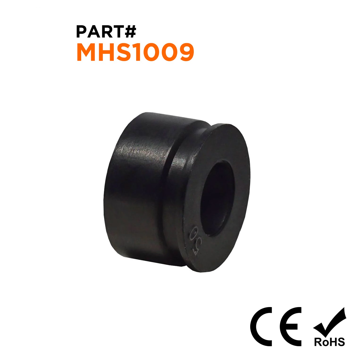 MHS1009 - Cable Gland Multi Hole Seals, Sizes: NPT1/2", PG13.5, M20S, 1-Hole x 8mm, IP68, 1 Piece