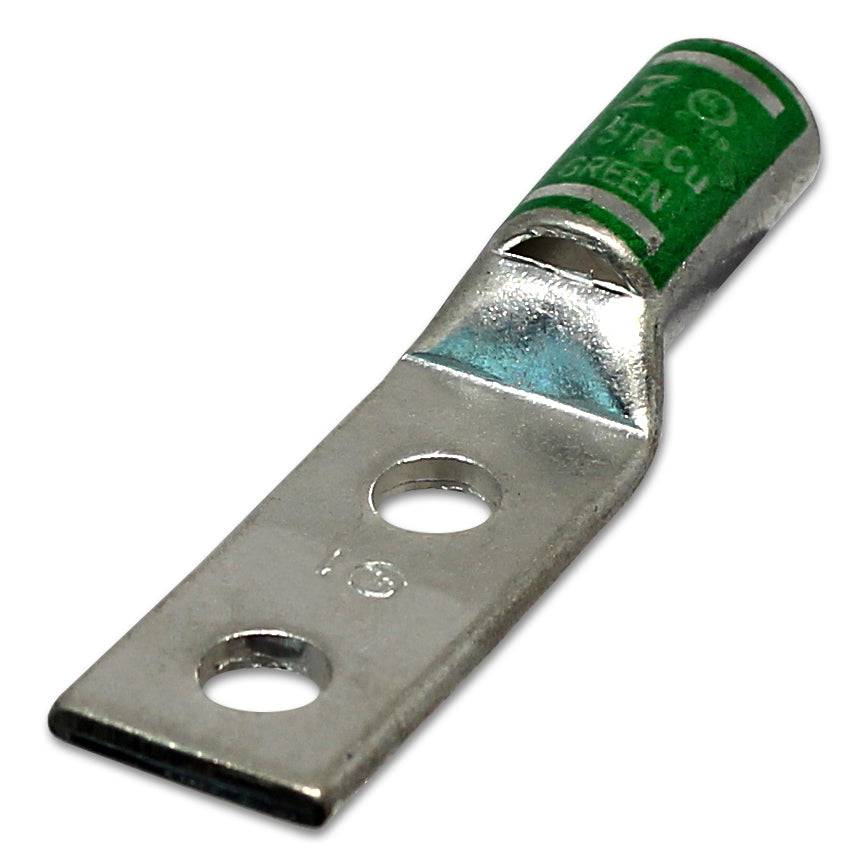 ST114A - 1 AWG Terminal de compresión - 1/4" Tamaño del orificio, 1 pieza