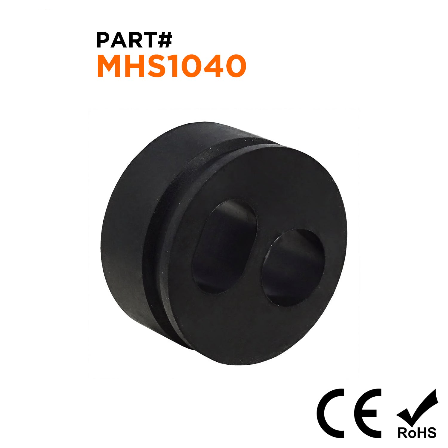 MHS1040 - Cable Gland Multi Hole Seals, Sizes: NPT3/4", PG21, M25, 2-Hole x 8.5mm + 7x10mm, IP68, 1 Piece