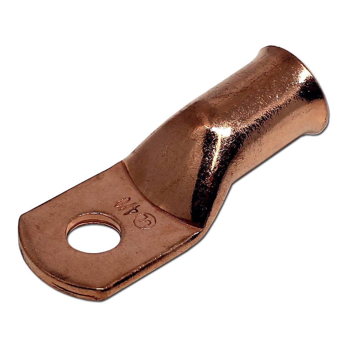 BCL4038 - 4/0 AWG Copper Battery Cable Lugs, Terminal Lugs, 3/8" Stud, 1 Piece