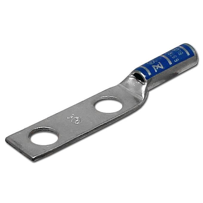 LT614 - 6 AWG Terminal de compresión - 1/4" Tamaño del orificio, 1 pieza