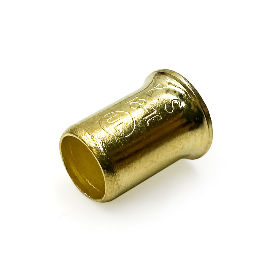 ENAFE1810BS - 10 a 18 AWG Brass Plated De acero Splice Cap Conectores, 100 piezas
