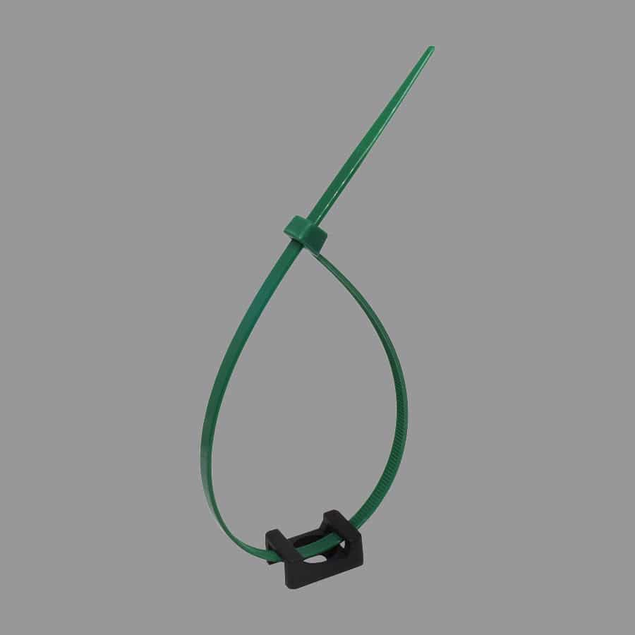 HC2LB - Saddle Tie Mount - 0.91 x 0.63 x 0.39" - Black