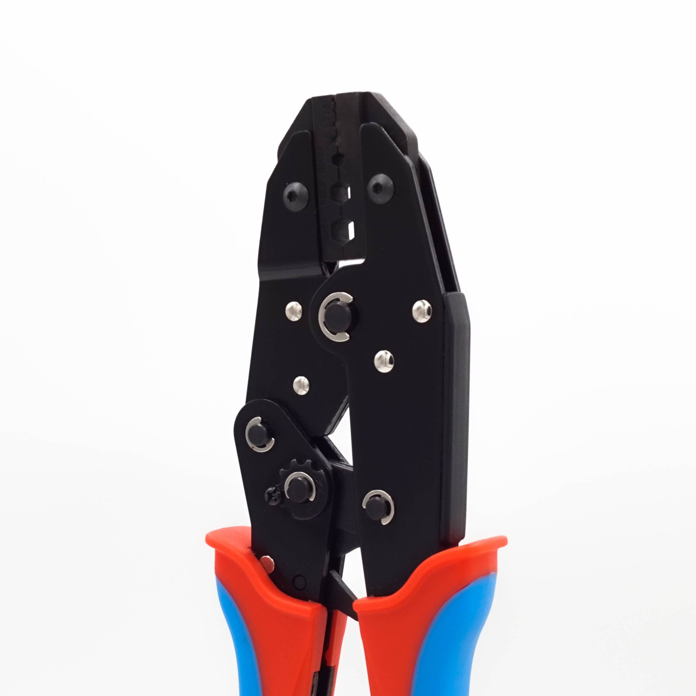 FDT1008121 - Coaxial Crimper - Range: 6.5mm (.256"), 5.4mm (.212"), 3.25mm (.127"), 2mm (.078")
