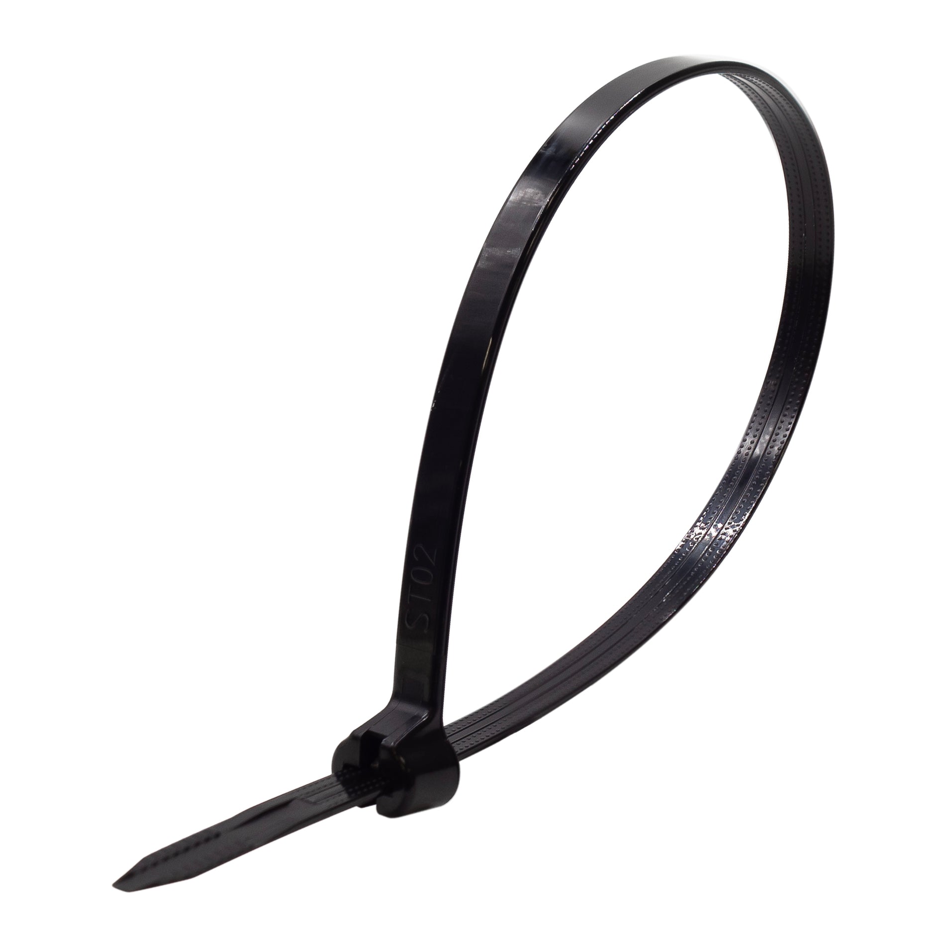 MTCHD620B - 24-1/2" Metal Tooth De alta resistencia Bridas, 120-lb Tensile Strength, Negro, UV Resistant, 100-Pack