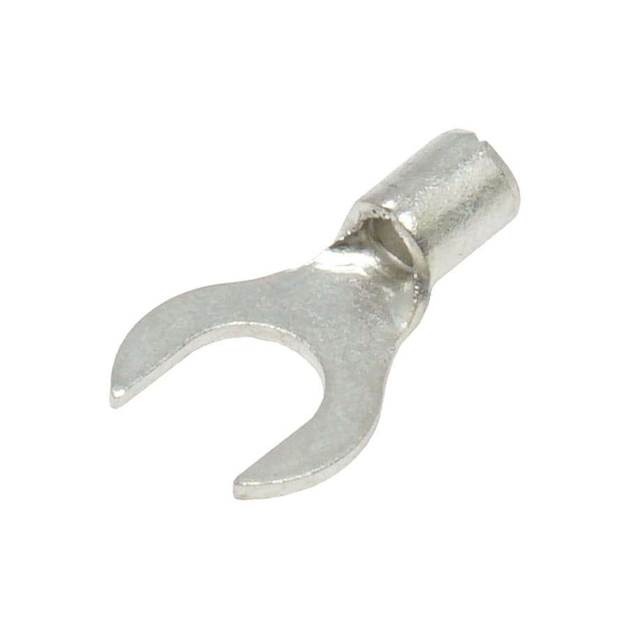 ANB2-5 - 16 to 14 AWG Non Insulated Fork Terminals, #10 Stud, UL Recognized, 100 Pieces