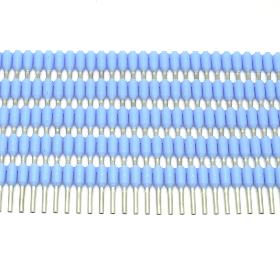 ST07508 - 20 AWG Strips of Insulated Wire Ferrules, 8mm Pin, 500 Pieces
