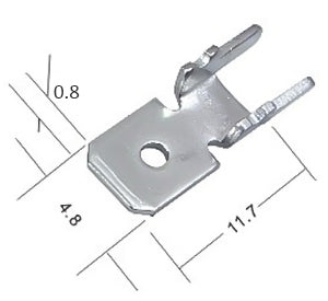 DJ615-4.8X0.8-T technical detail 1