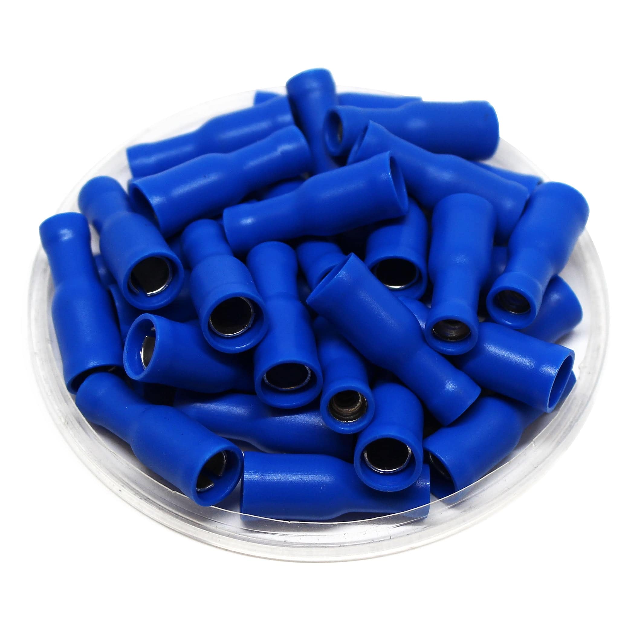 FRD2-195 - 16 a 14 AWG Female Bullet Conector - Double Crimp