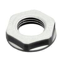 PG7 Thread Nylon Lock Nut for PG Cable Glands, Gray, UL Approved, 1 Piece - PG07GY-LN