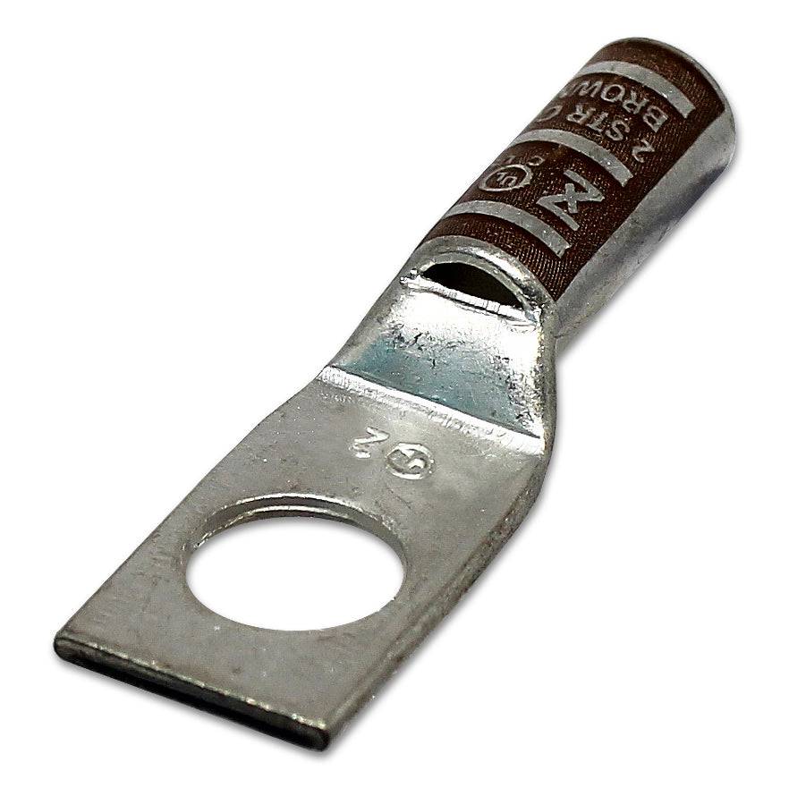 LB238 - 2AWG Long Terminal de compresión - 3/8" Tamaño del orificio