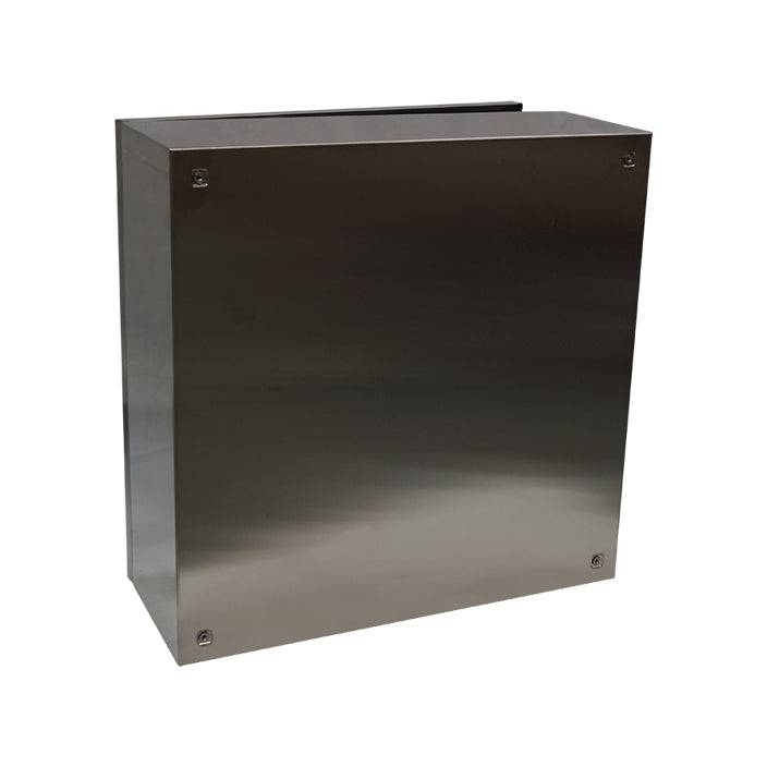 MPGamma CPN757530 Solid Door Cabinet, Size: 30"x 30" x 12", 304 Stainless Steel, UL Listed