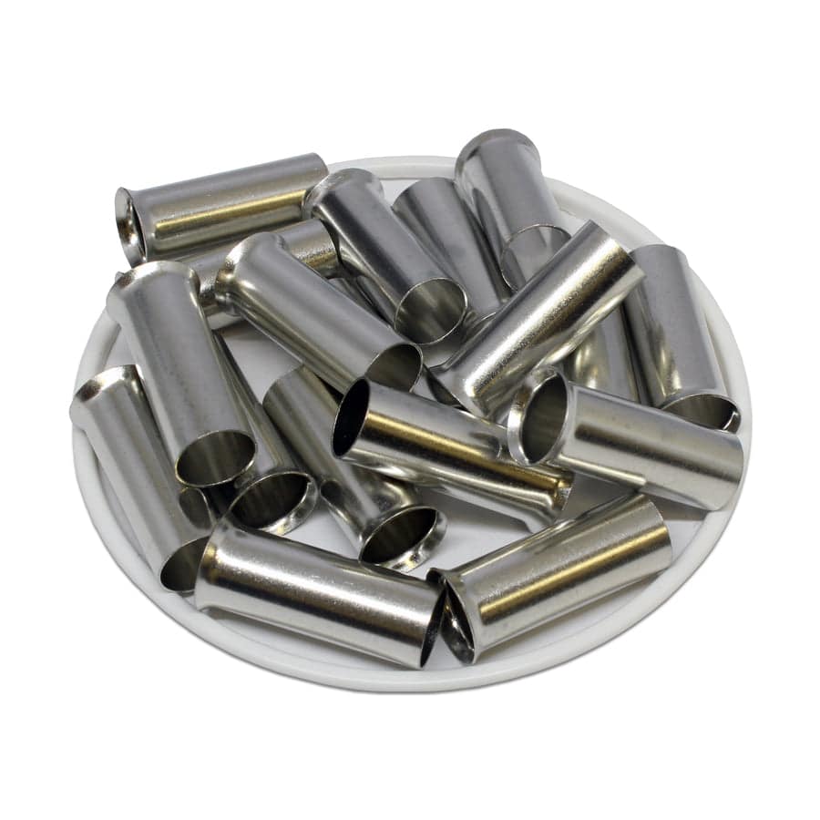N420025 - 1 AWG (Small Diameter) Sin aislamiento Punteras, 25mm Pin, 50 piezas