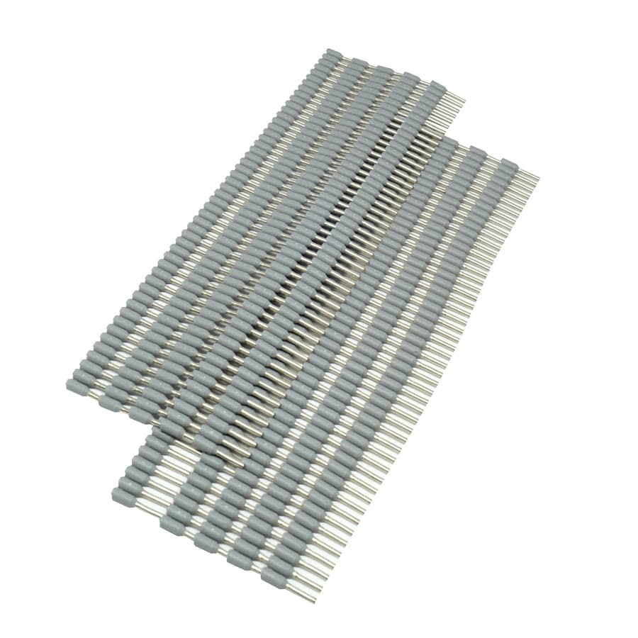 SD07508 - 18 & 20 AWG Strips de Insulated Punteras, 8mm Pin, Gris, 500 piezas