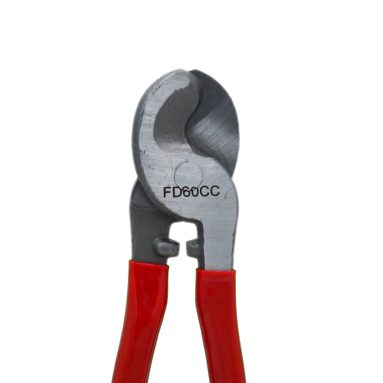 FD60CC - 2 AWG a 2/0 AWG Cable Cutting Herramienta, De acero Build con PVC Soft Grips, 1 pieza