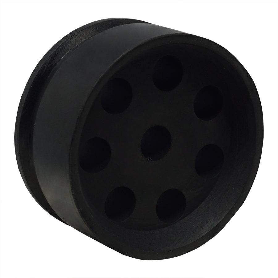 MHS1047 - Cable Gland Multi Hole Seals, Sizes: NPT1-1/4", PG29, M32, 8-Hole x 5mm, IP68, 1 Piece