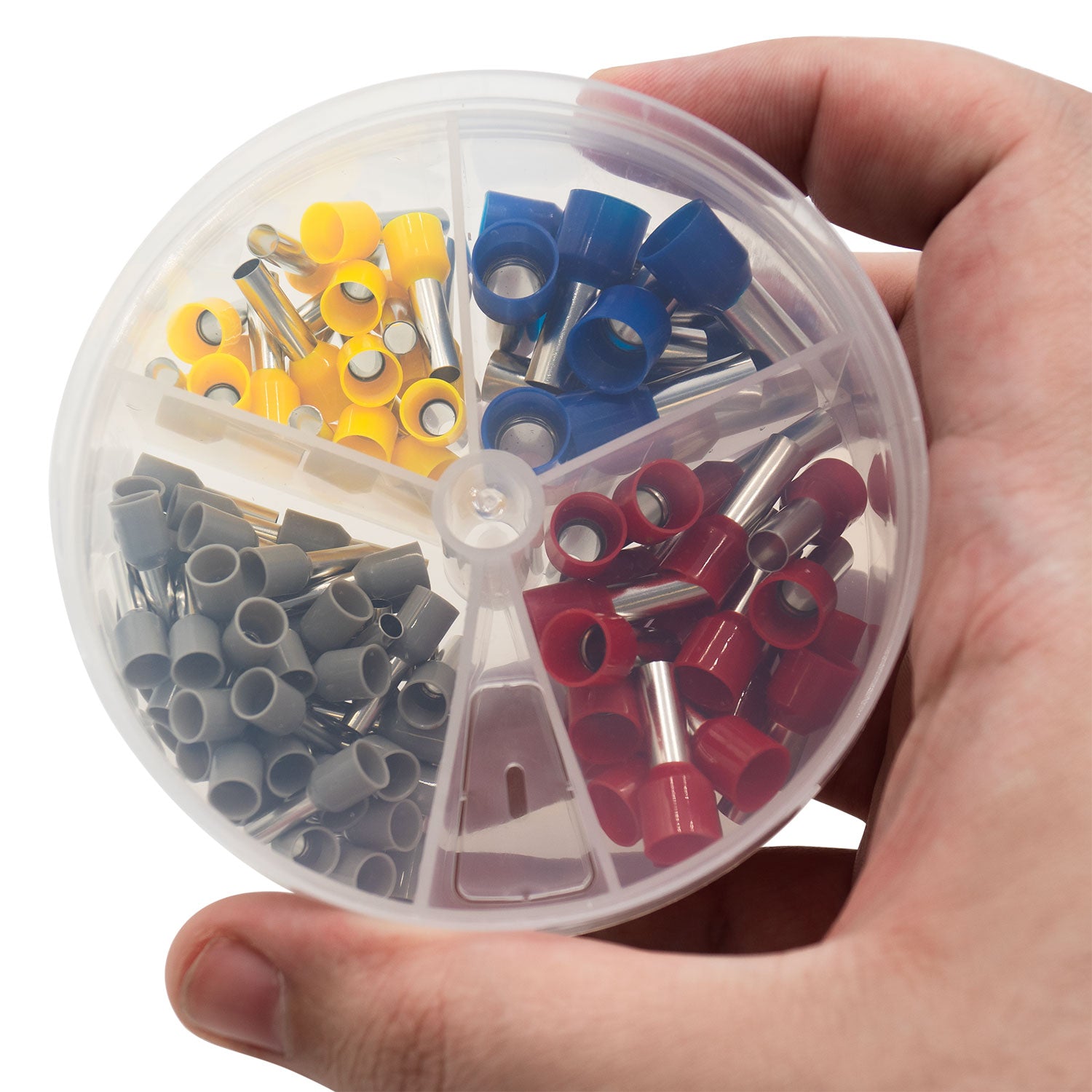 SK1206D - 12 to 6 AWG Single Insulated Wire Ferrules Mini Kit, 100 Pieces, Series D, 1 Kit