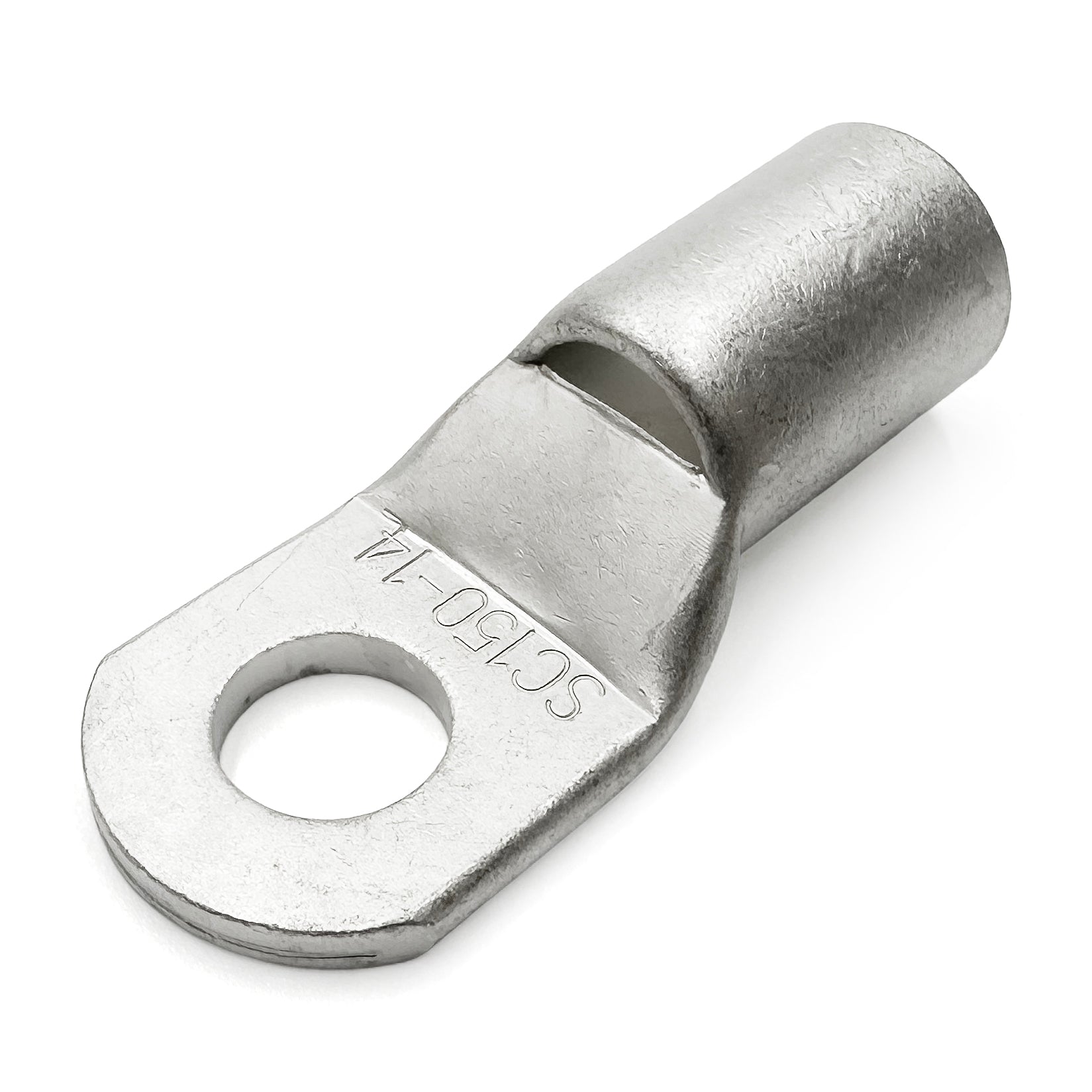 SCH15014 - 250/300 MCM Sin aislamiento Tubular Ring Lugs, 9/16" Orificio, 5 piezas