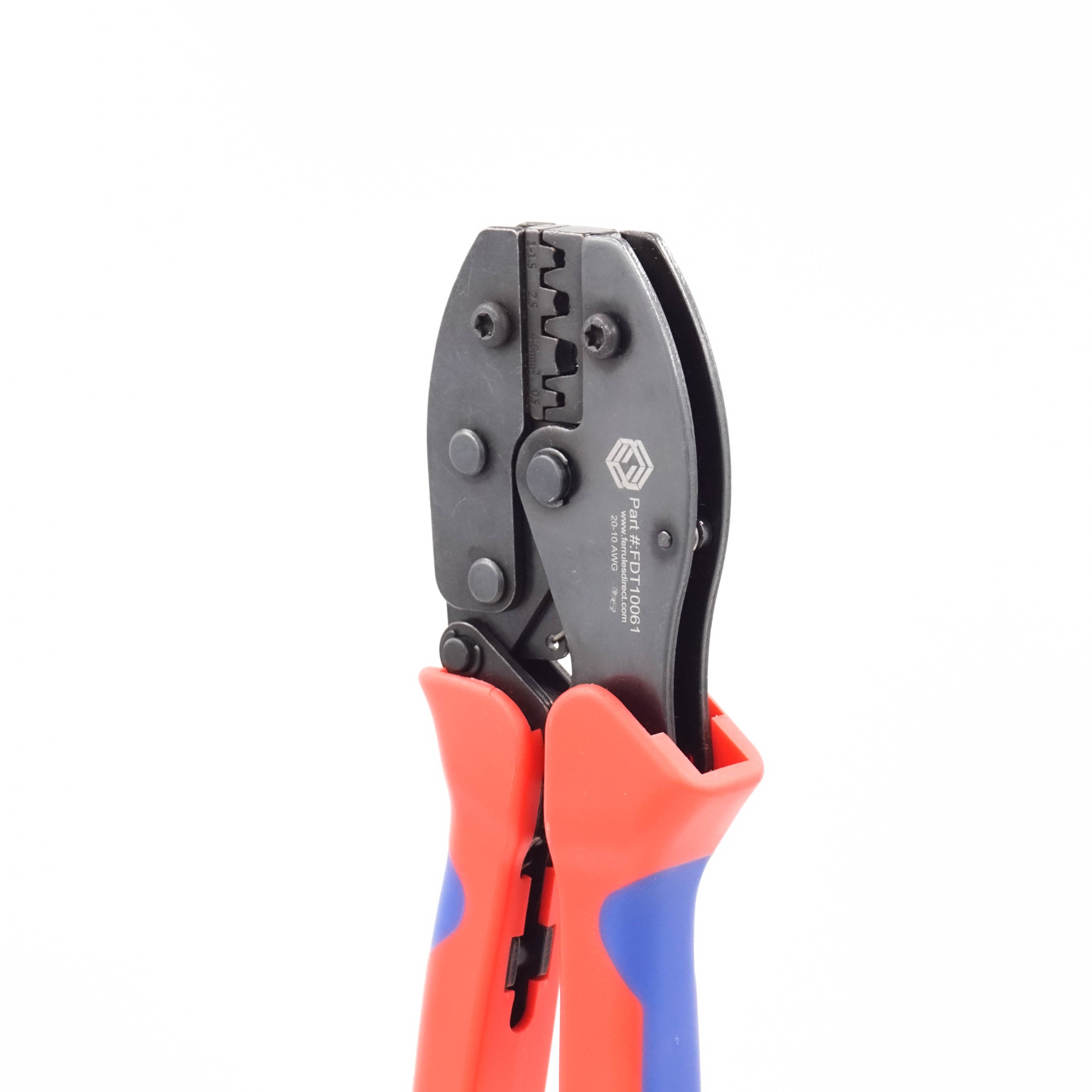 FDT10061 - 22 to 10 AWG Open Barrel Terminals Crimping Tool, 1 Piece
