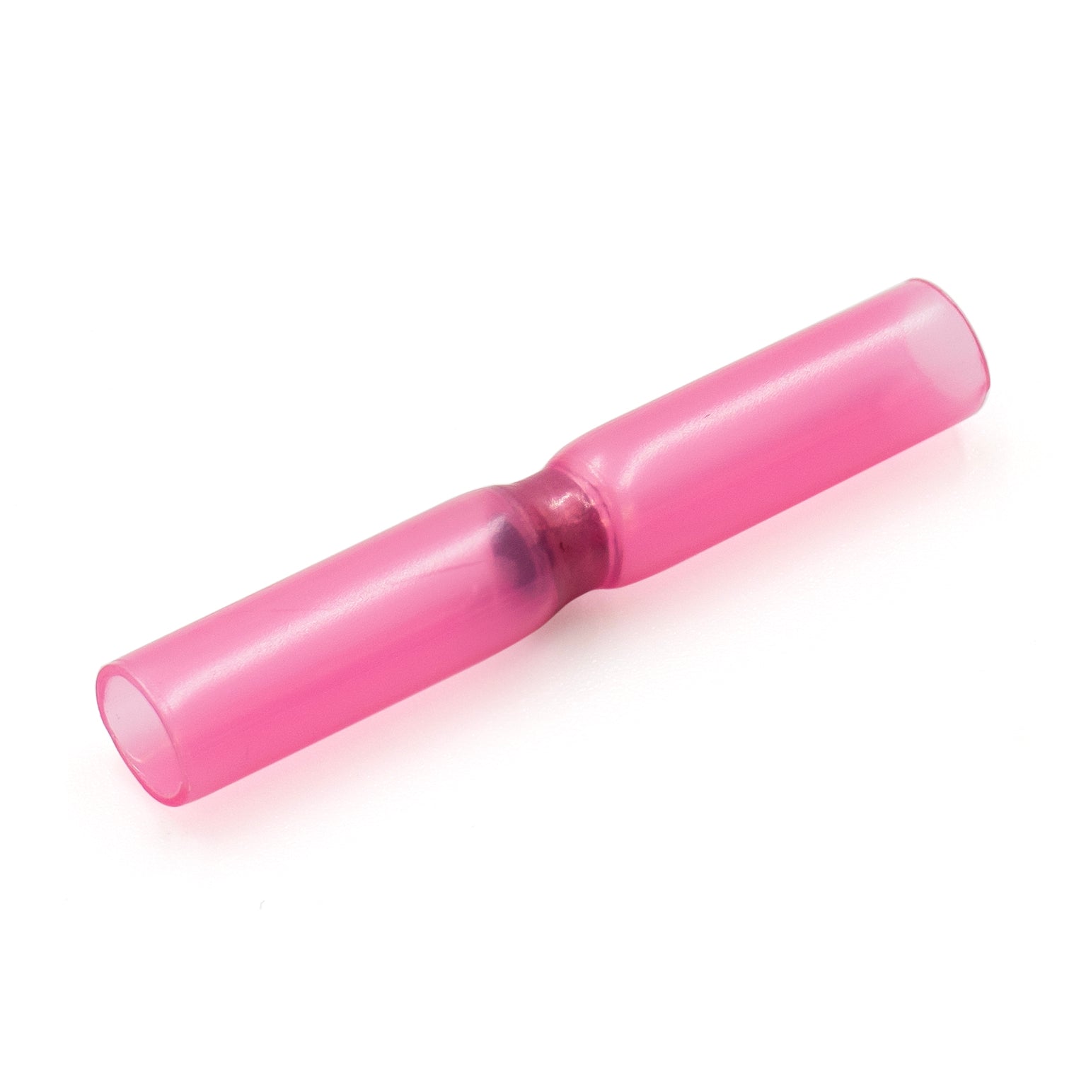 PSST102DW - 22 to 18 AWG Heat Shrink Solder Sleeves, Double Wall, No Printing, Red, 25 Pieces