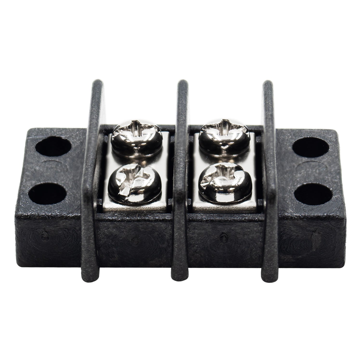 TB18-2P - Barrier Strip Terminal Block, Terminal Strip, 2 Pole, Double Row, 20A, 300V, UL Approved, 1 Piece