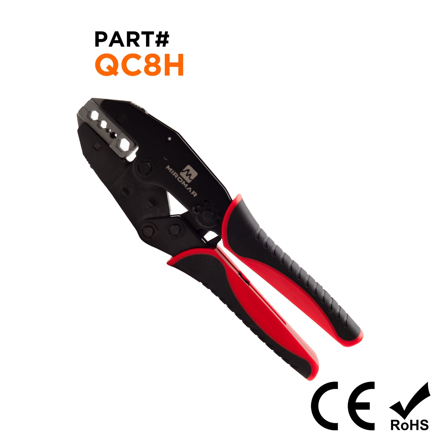 De cambio rápido Juego de herramienta y matriz para Coaxial Cables (.255/.213/.068/.324 RG58/59/62/6) - QC8H