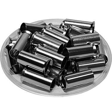 N250032 - 4 AWG Non Insulated Wire Ferrules, 32mm Pin, UL Recognized, 100 Pieces