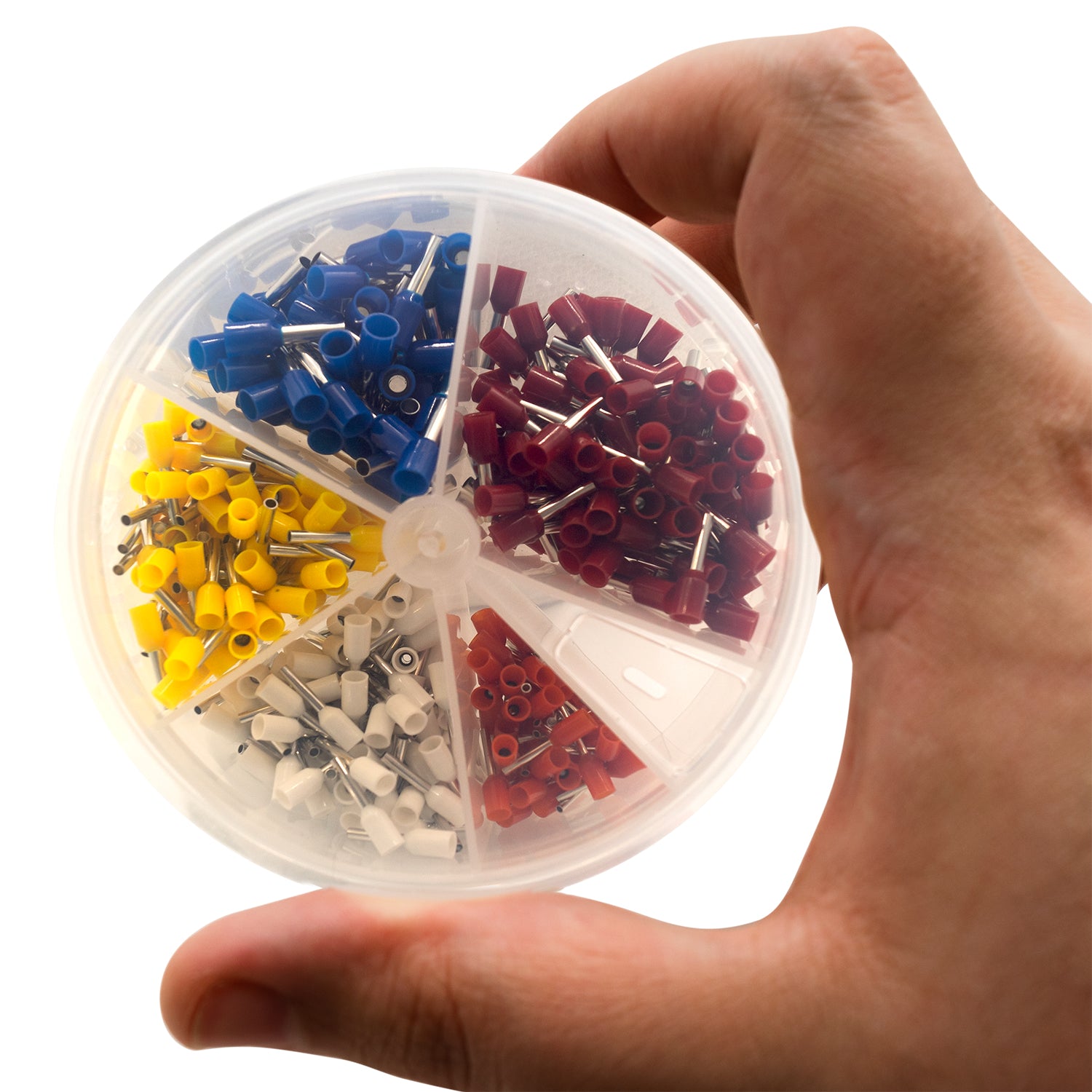 SK2214W - 22 to 14 AWG Single Insulated Wire Ferrules Mini Kit, 400 Pieces, Series W, 1 Kit