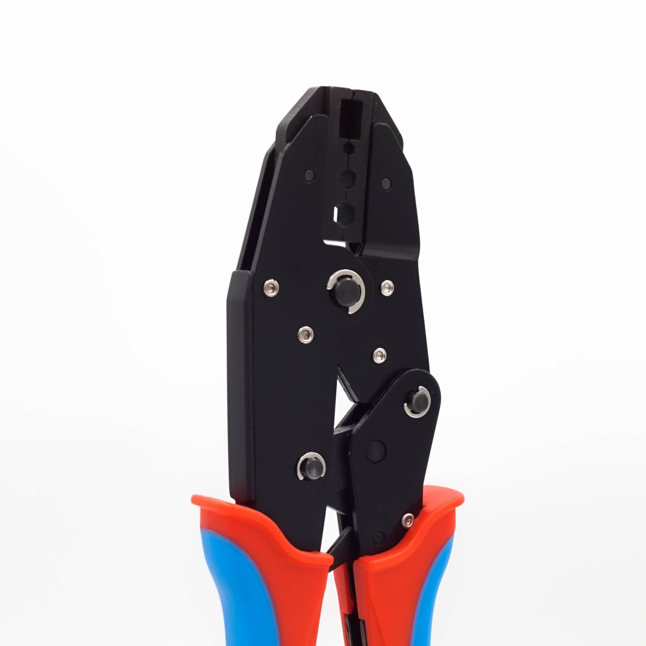 FDT1008121 - Coaxial Crimper - Range: 6.5mm (.256"), 5.4mm (.212"), 3.25mm (.127"), 2mm (.078")