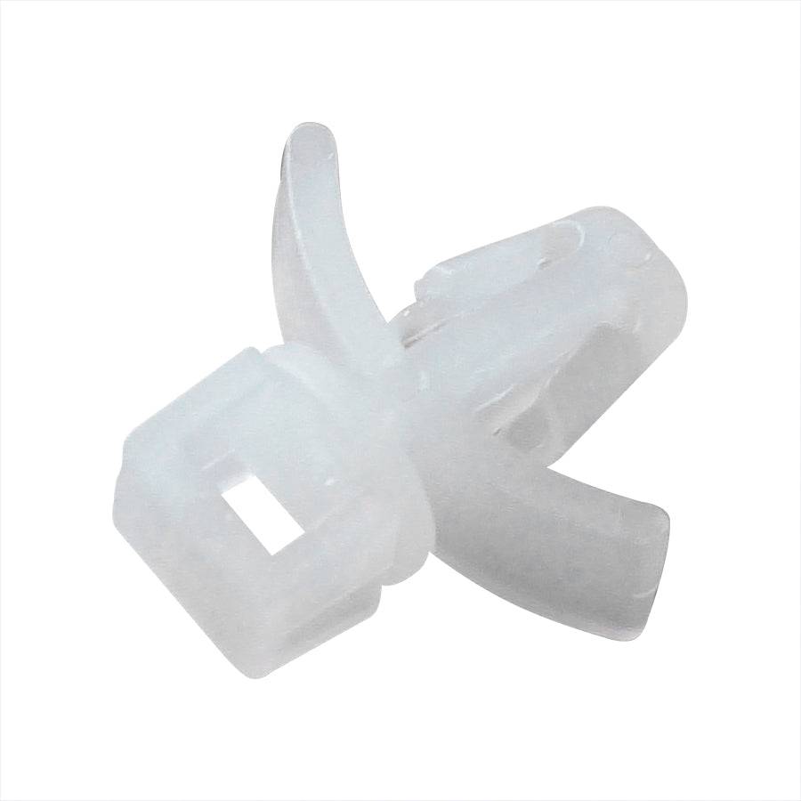 PHC4 - Cable Tie Push Mounts, Color: Natural, (Fits Intermediate Cable Ties), 100 Pieces