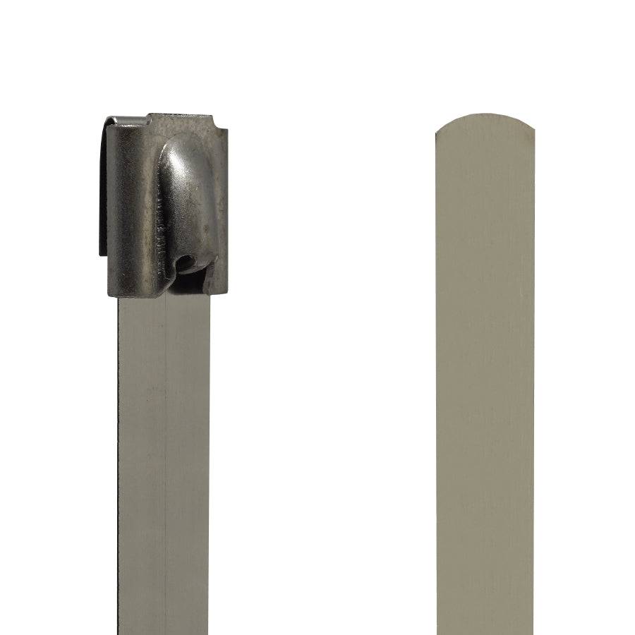 BTC12300 - 12" De alta resistencia Stainless De acero Bridas, 270lb Tensile Strength, 304 Grade, 50-Pack