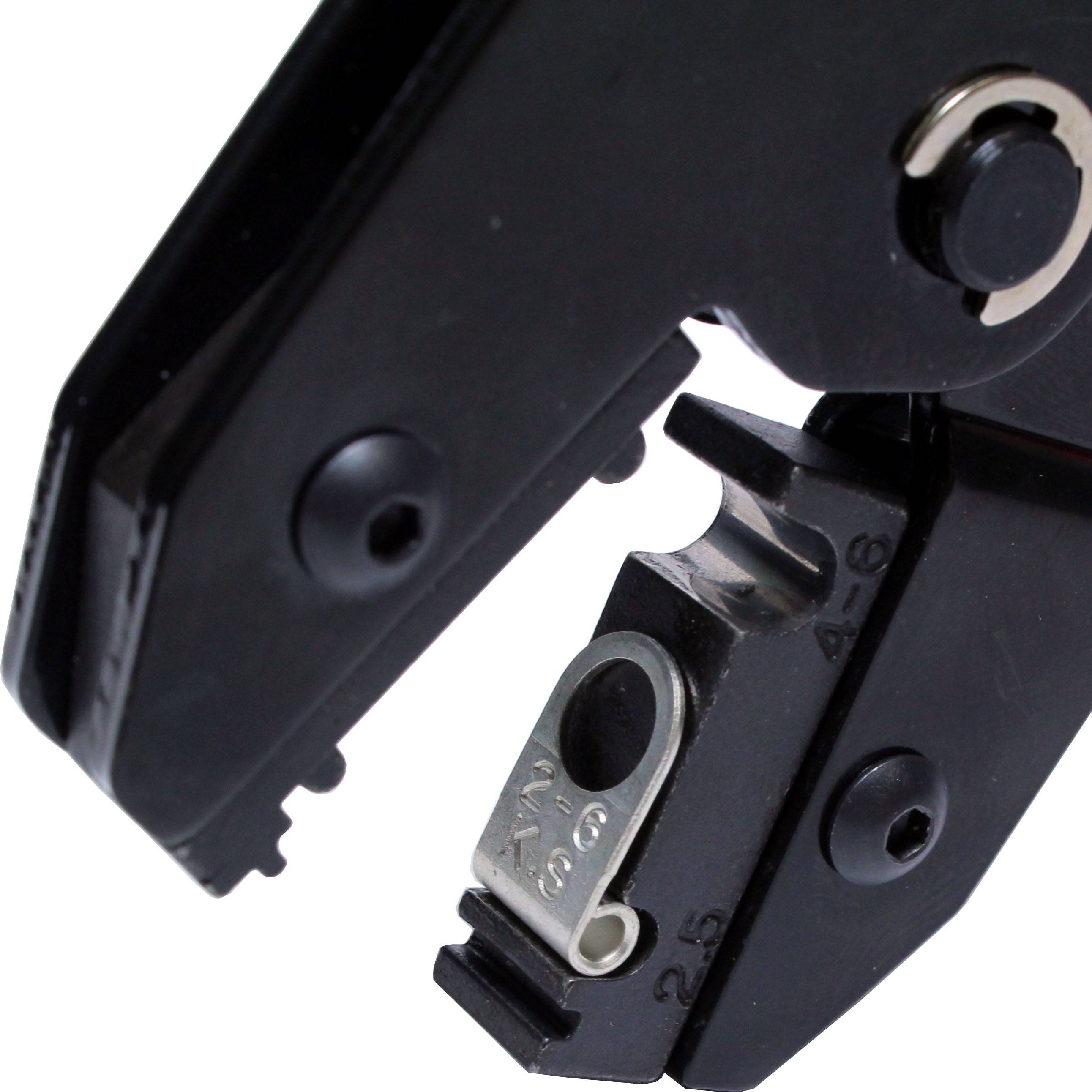 FDT10051 - 14 to 10 AWG Non-Insulated Ring Tongue Flag Terminal Crimping Tool, 1 Piece