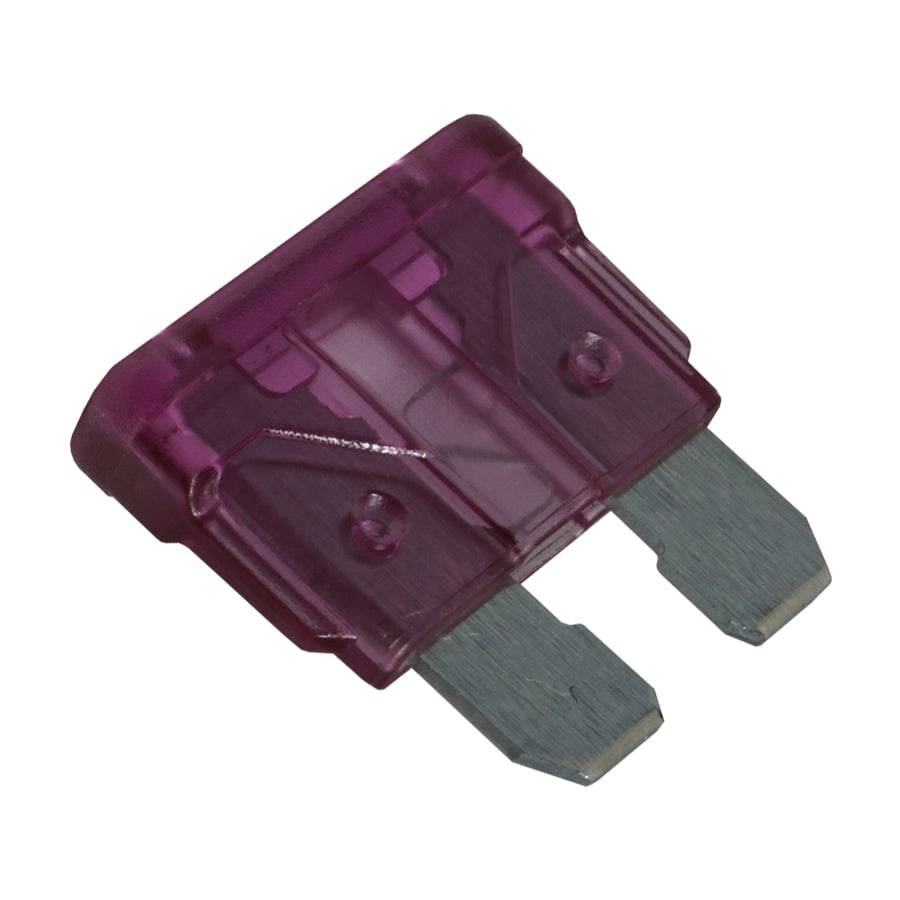 FATC-3A-VIOLET - 3 AMP Automotive Blade Fuses, Marine Blade Fuses, Purple, 10 Pieces