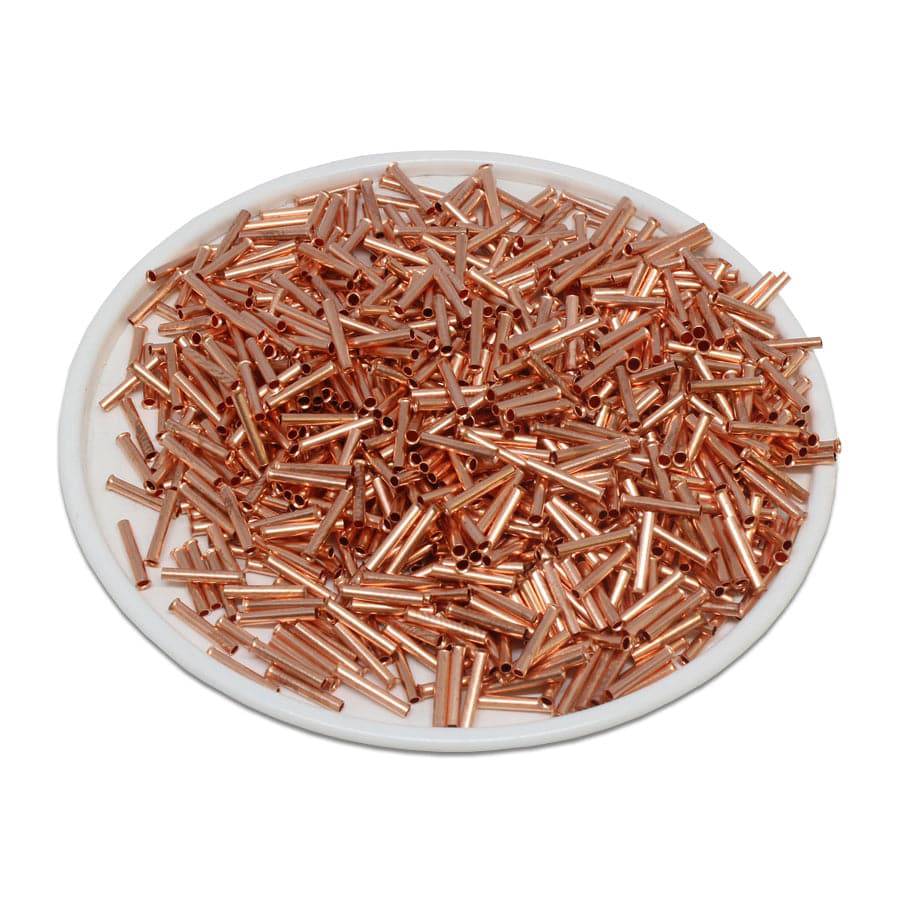 NT05008 - 22 AWG Non Insulated Ferrules, High Temperature, 8mm Pin, 1000 Pieces