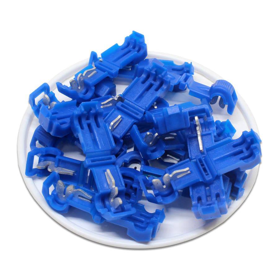 878106 - 18 a 14 AWG Quick Splice Conductor Conectores, 100 piezas