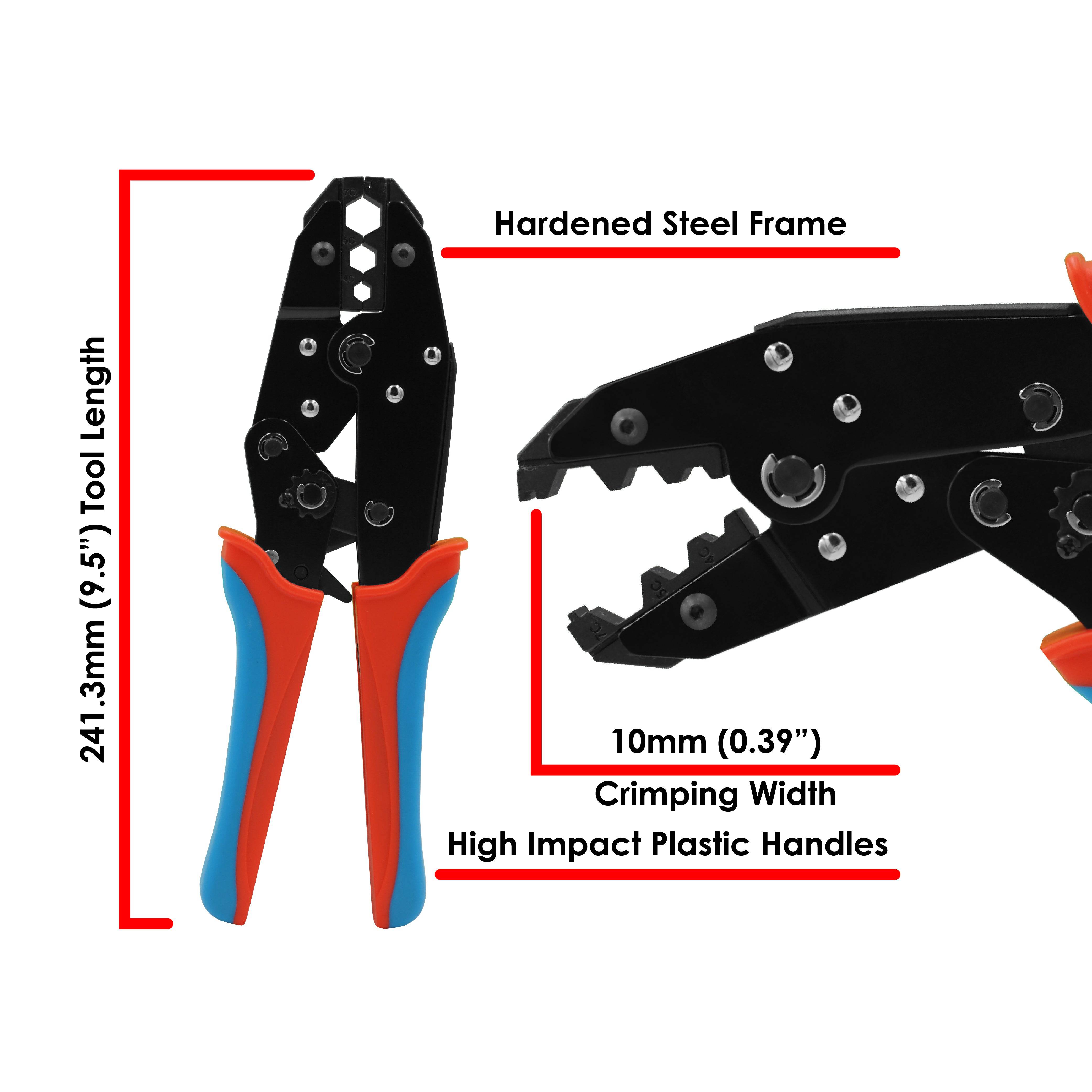 FDT1008181 - Coaxial Crimping Tool - Range: 11mm, 8.2mm, 5.4mm, 1 Piece