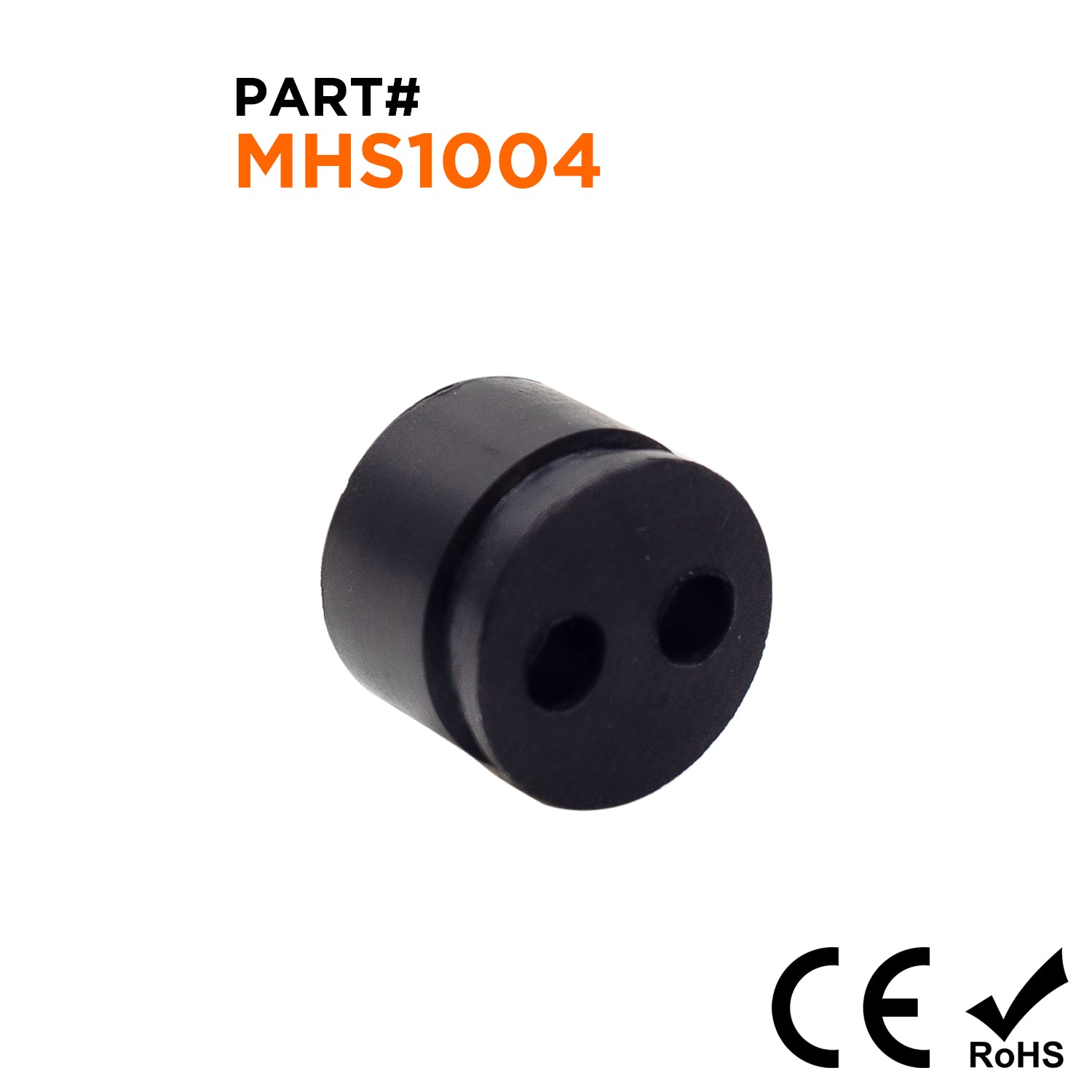 Multiple orificio Prensaestopas Sellos, Tamaños: NPT3/8", PG9, M16, 2-orificio x 3mm, IP68 - MHS1004