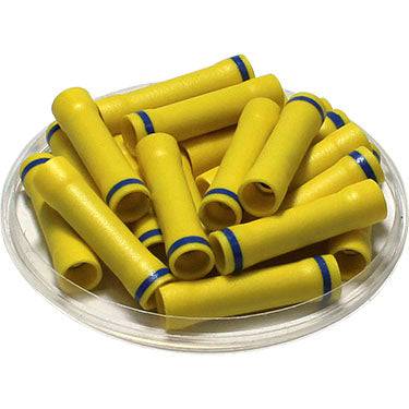 BVT5CD2 - 12 to 10 AWG to 16 to 14 AWG Vinyl Step Down Butt Connectors, Yellow, 50 Pieces