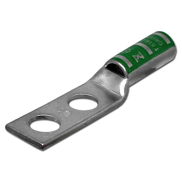 LT114A - 1 AWG Compression Lug - 1/4" Stud Size, 1 Piece