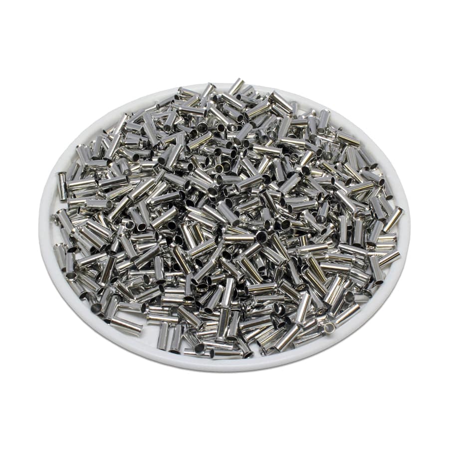 N15006 - 16 AWG Sin aislamiento Punteras, 6mm Pin, 1000 piezas