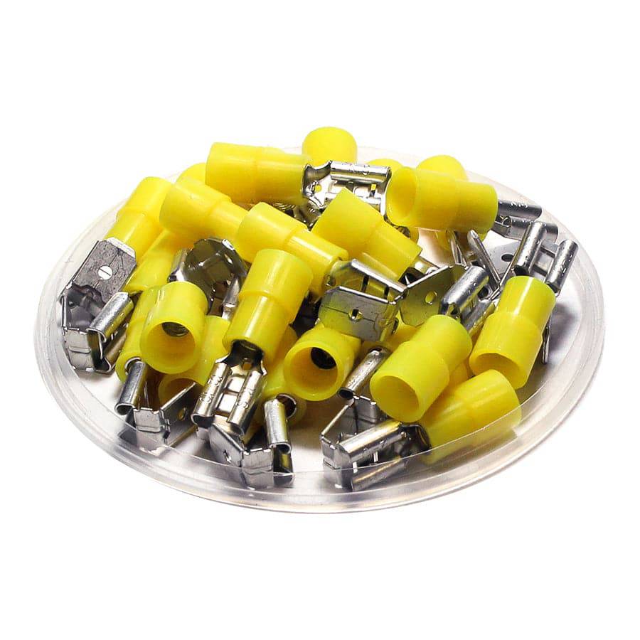 PBDNY5-250 - Con aislamiento de nailon Piggyback Terminales - 12-10 AWG