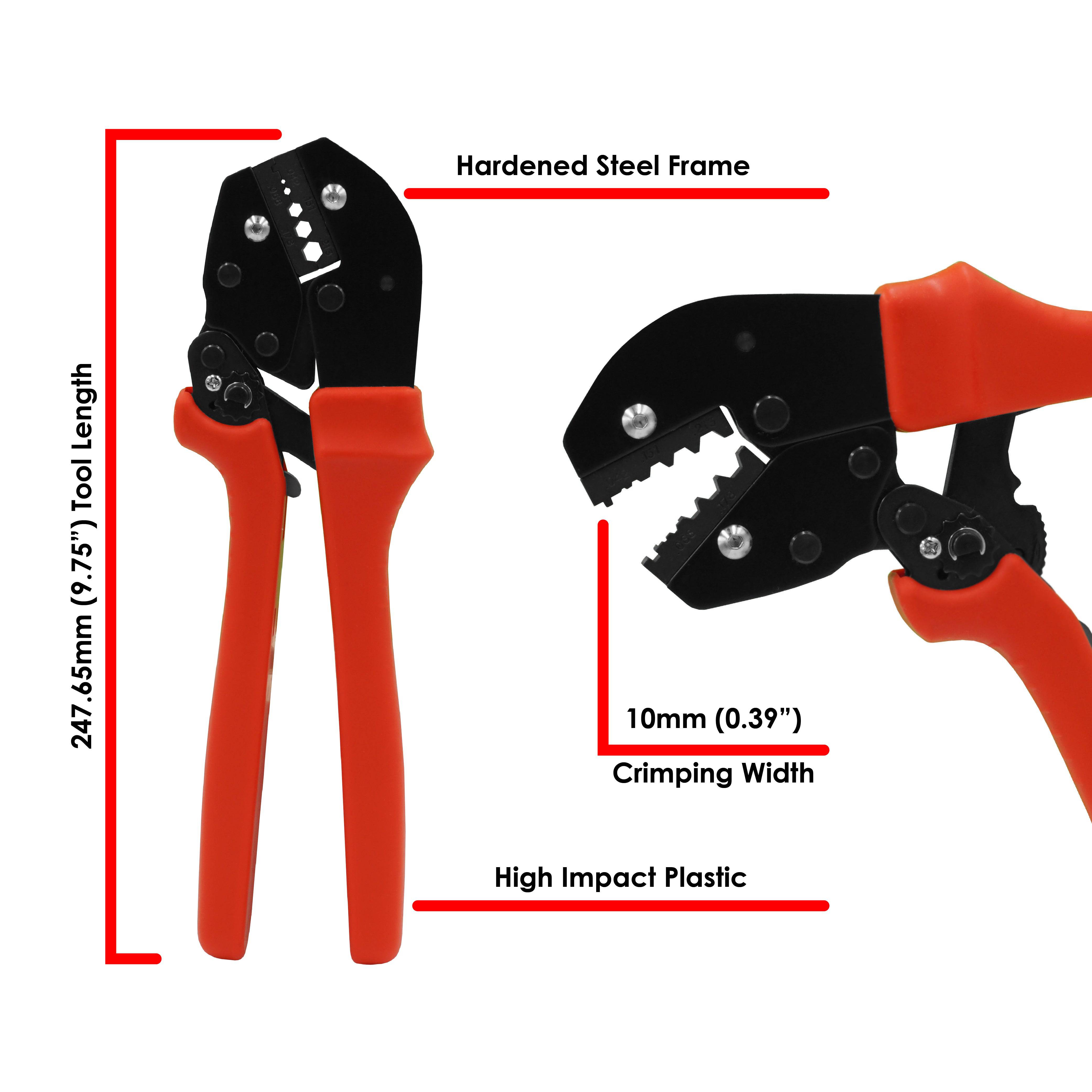FDT1008191 - Coaxial Crimping Tool - Range: 5.4mm, 4.5mm, 3.84mm, 1.73mm, 1 Piece