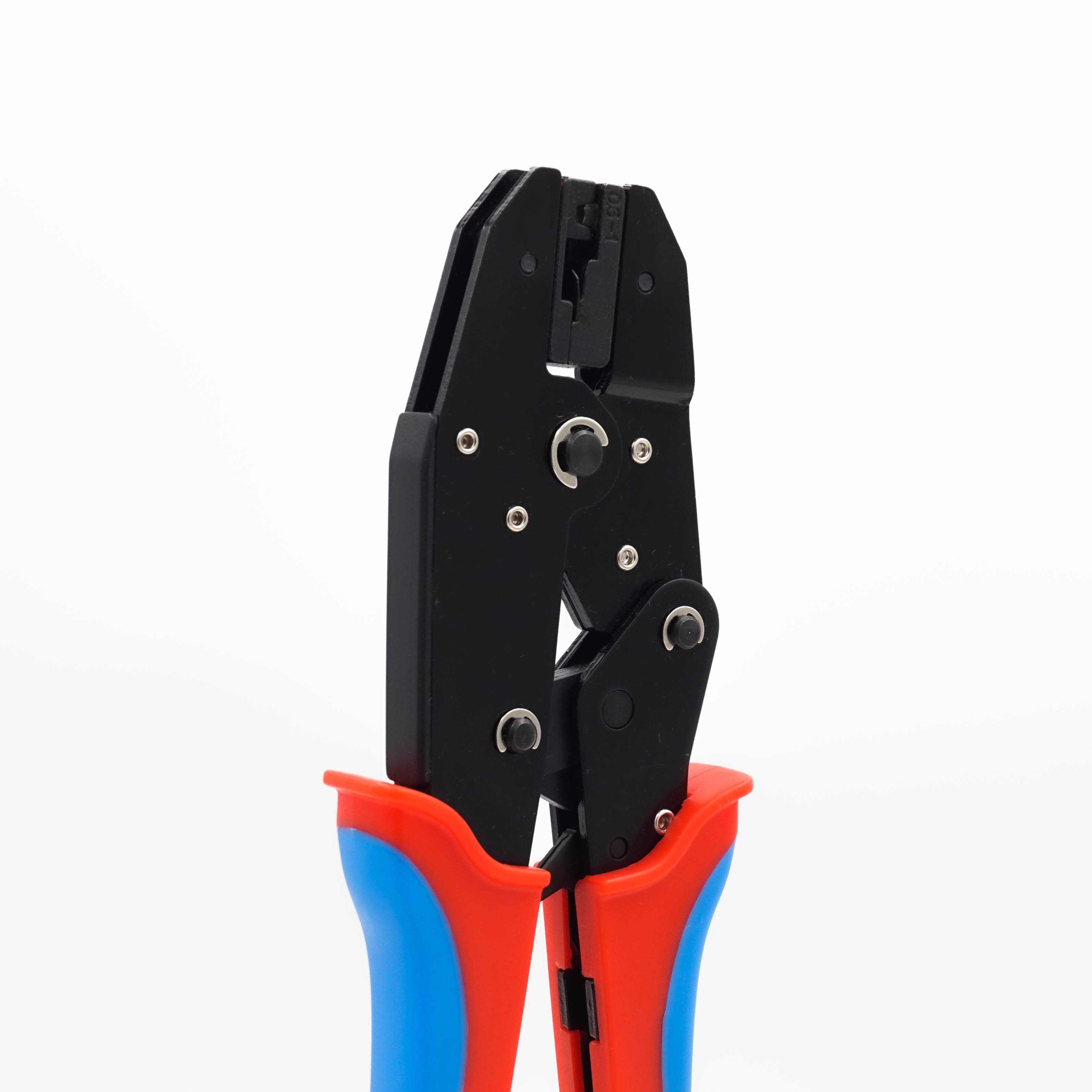 FDT10054 -  22 to 18 AWG Non Insulated Flag Terminal Crimping Tool, Ratcheting, 1 Piece