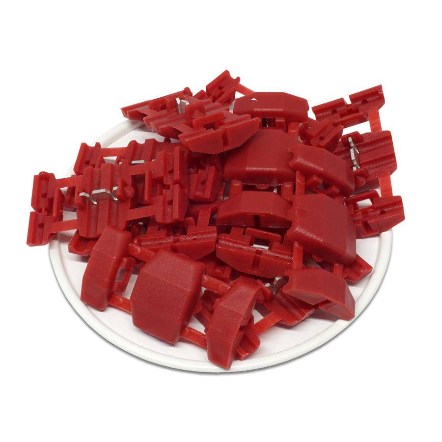 878008 - 20 a 18 AWG Quick Splice Conductor Conectores, Double Conductor, 100 piezas