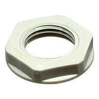 M16BG-LN - M16 Thread Nylon Lock Nut for Metric Cable Glands, Beige, UL Approved, 1 Piece