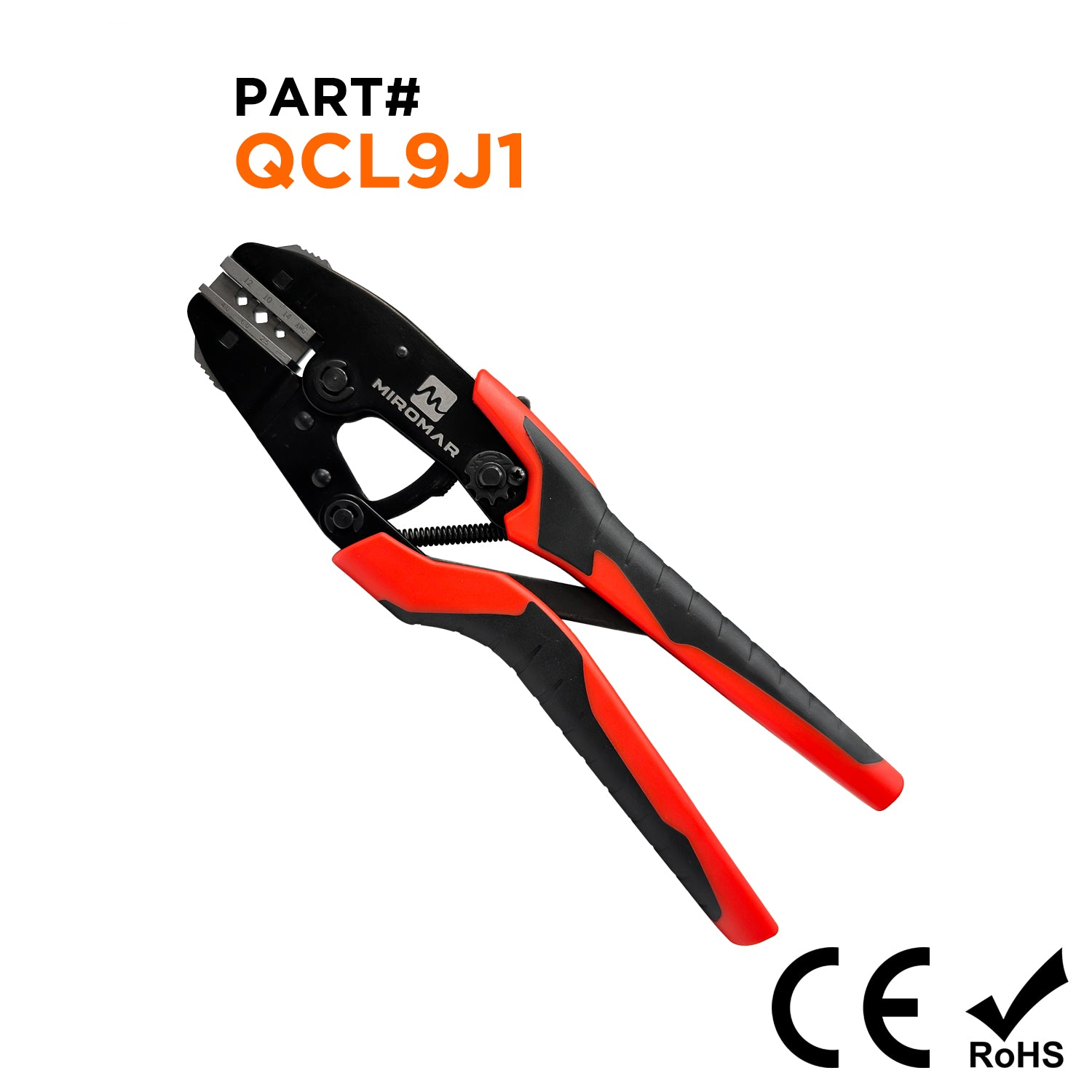 QCL9J1 - 14 to 10 AWG XL Quick-Change Tool & Die Set for MC3 Solar Connectors, 1 Piece