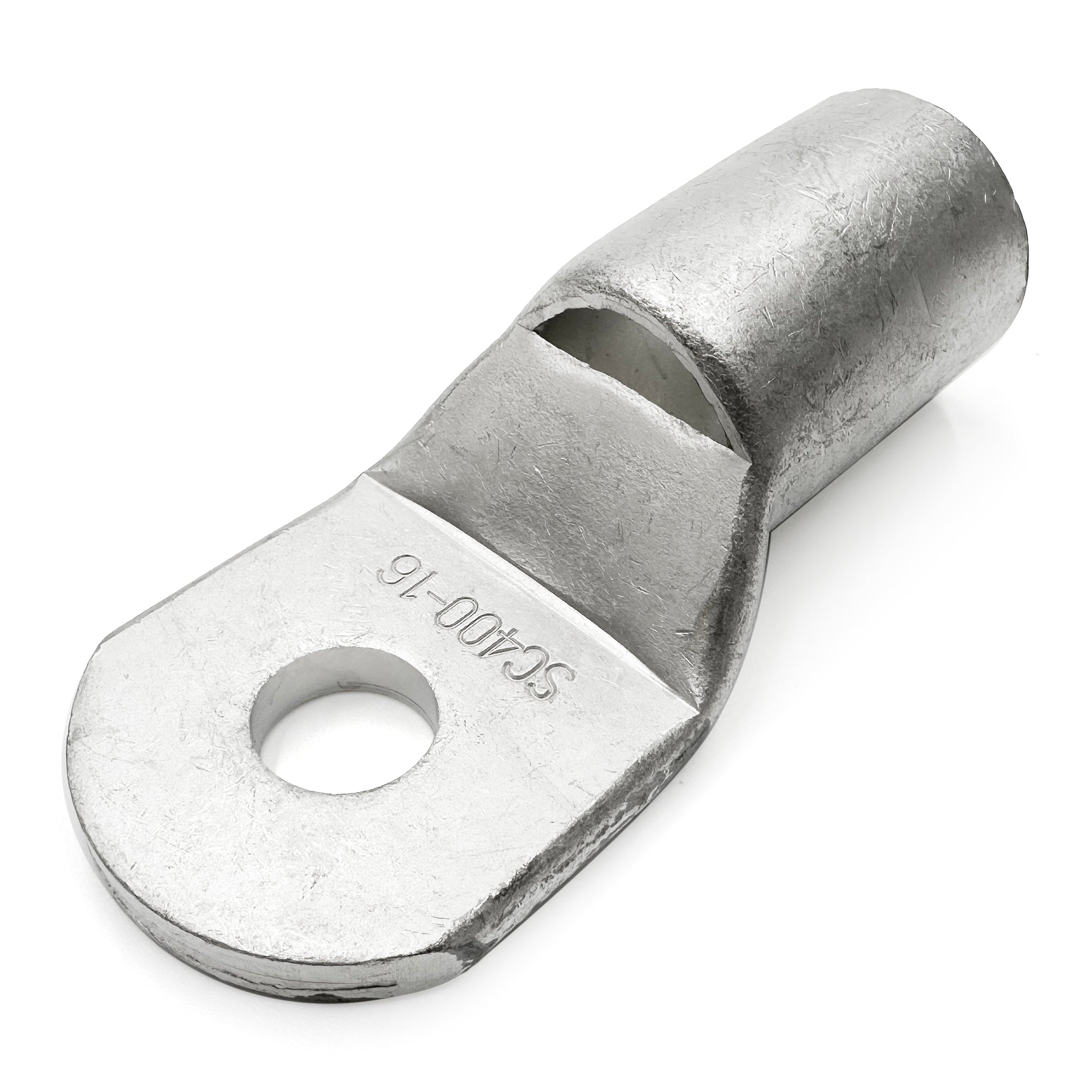 SCH40016 - 600/750 MCM Non Insulated Tubular Ring Lugs, 5/8" Stud, 1 Piece