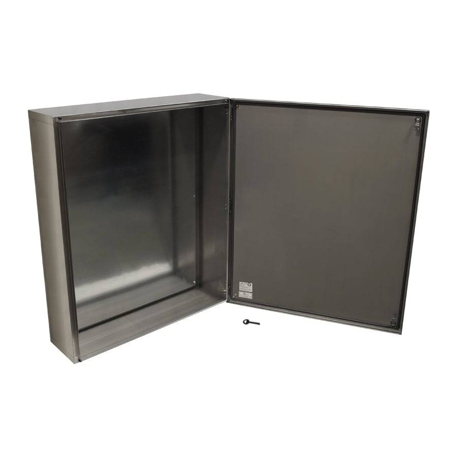 MPGamma CPN10012030 Solid Door Cabinet, Tamaño: 40"x 48" x 12", 304 Stainless De acero, UL Listed