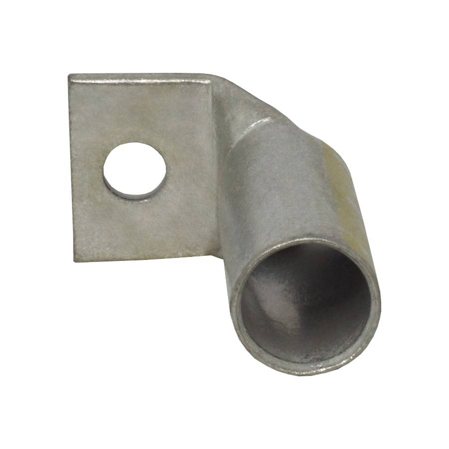 LBF250516 - 90 Degree Barril largo Terminal de compresión - 250MCM - 5/16" Orificio, 1 pieza